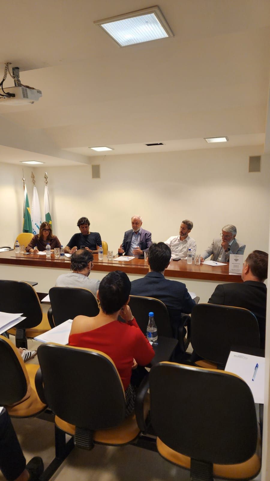 Reunião na sede do SINDEPES/DF